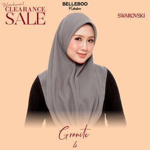 BELLEBOO  BATU TABUR ( NO.4) GRANITE
